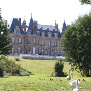 Château des boulard  et le parc